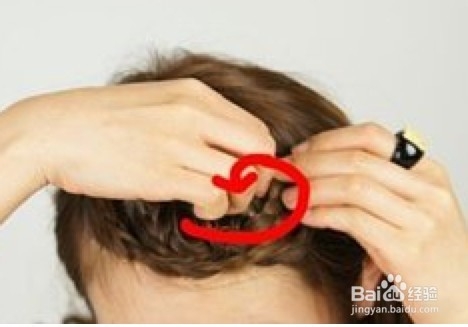 刘海编发减龄清爽甜美小清新哦