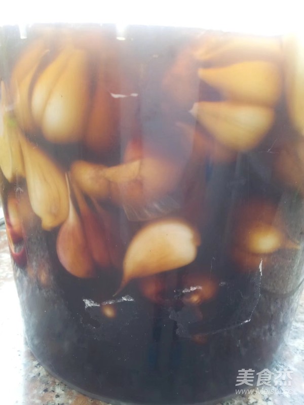 原味腌蒜和糖醋蒜