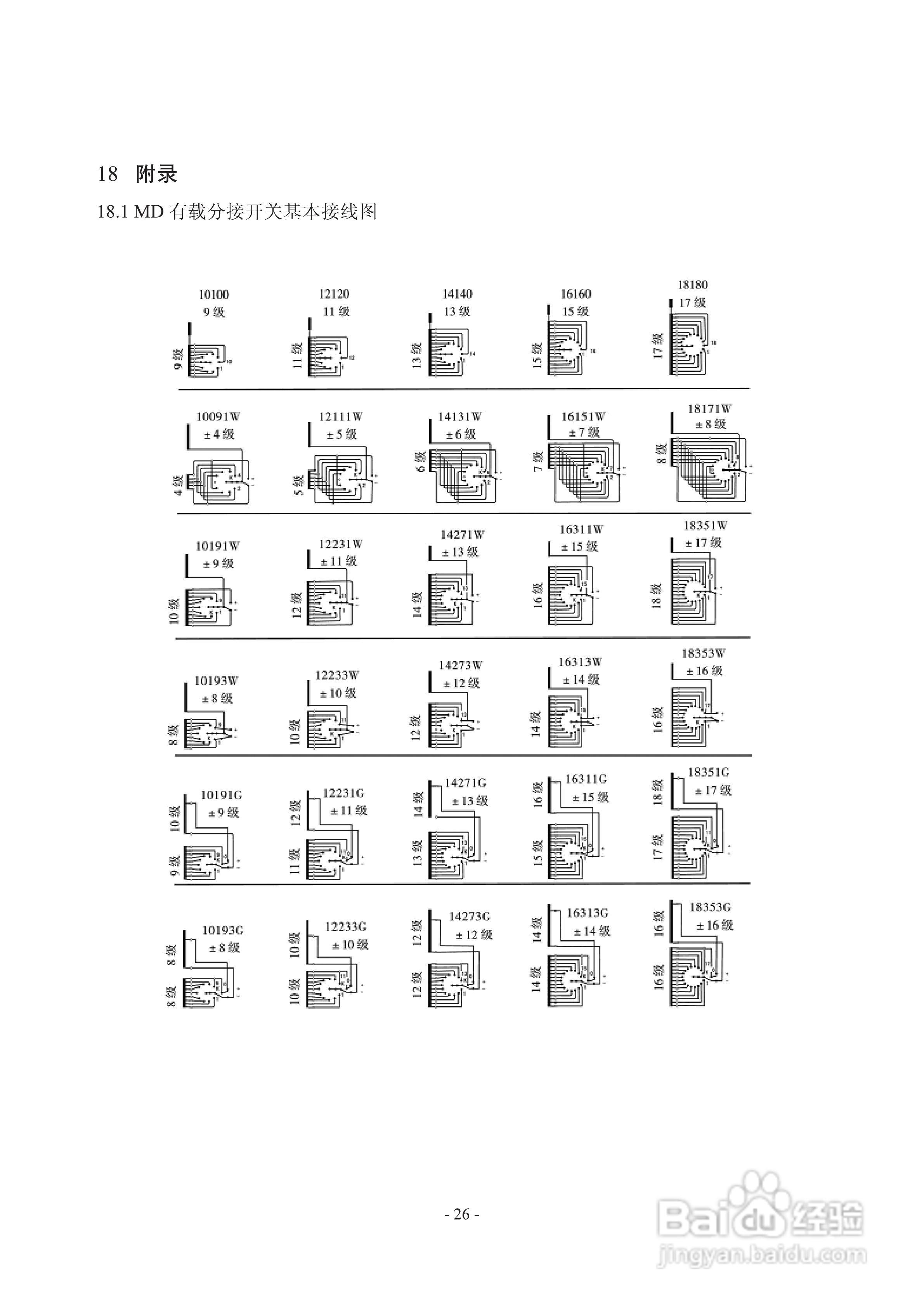 长征电力MD有载分接开关说明书:[3]