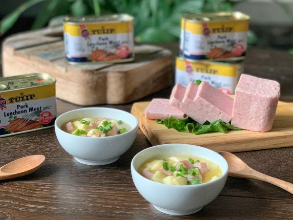 午餐肉日本豆腐羹