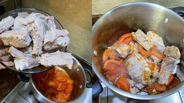 番茄排骨玉米汤