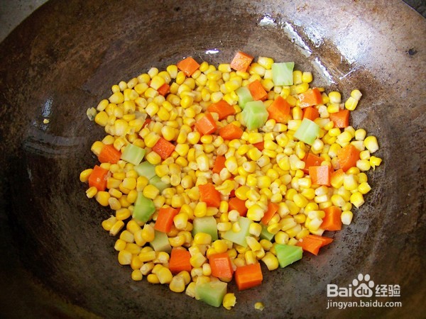 西兰花彩蔬小炒