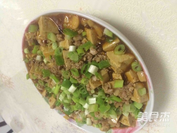 麻婆豆腐的做法