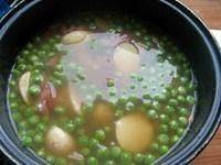 食补佳品腊味豌豆饭的做法的做法