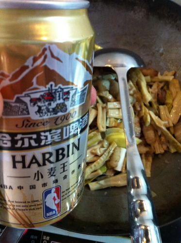笋干啤酒焖五花