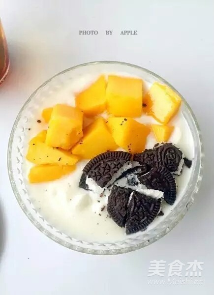 奥利奥黄桃优格