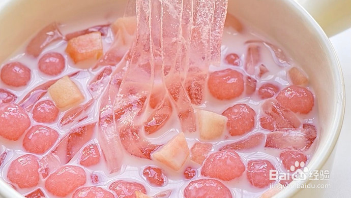 蜜桃啵啵冰面的做法