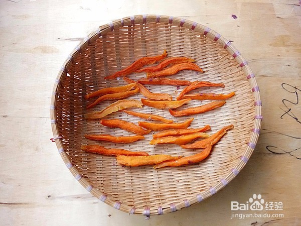 红薯干的做法