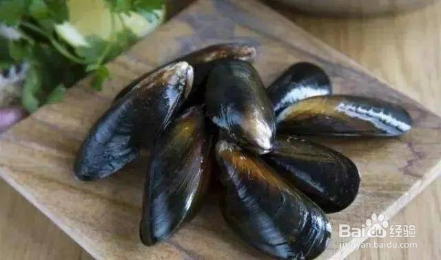 淮扬菜淡菜炒笋尖