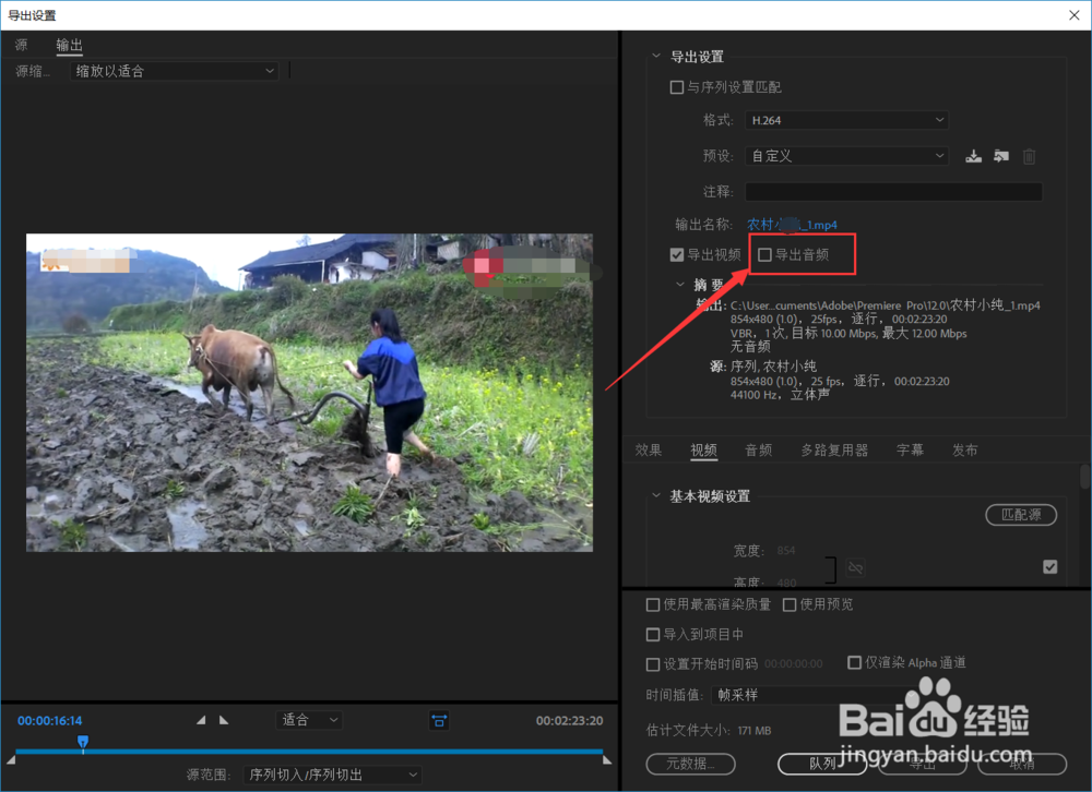 Pr 导出的视频没有声音怎么办?