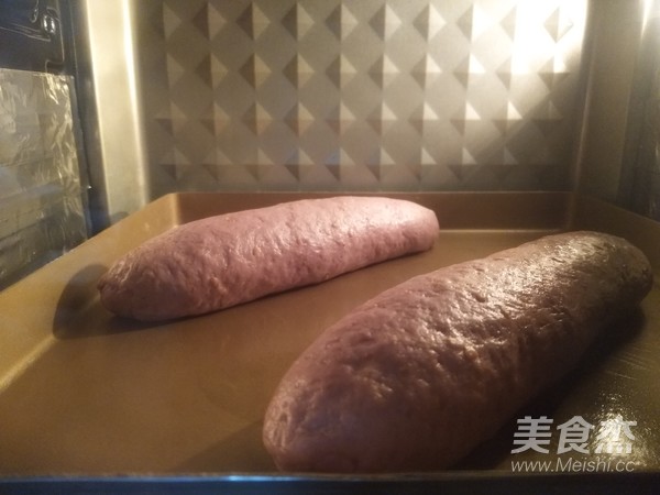 紫薯亚麻籽软欧