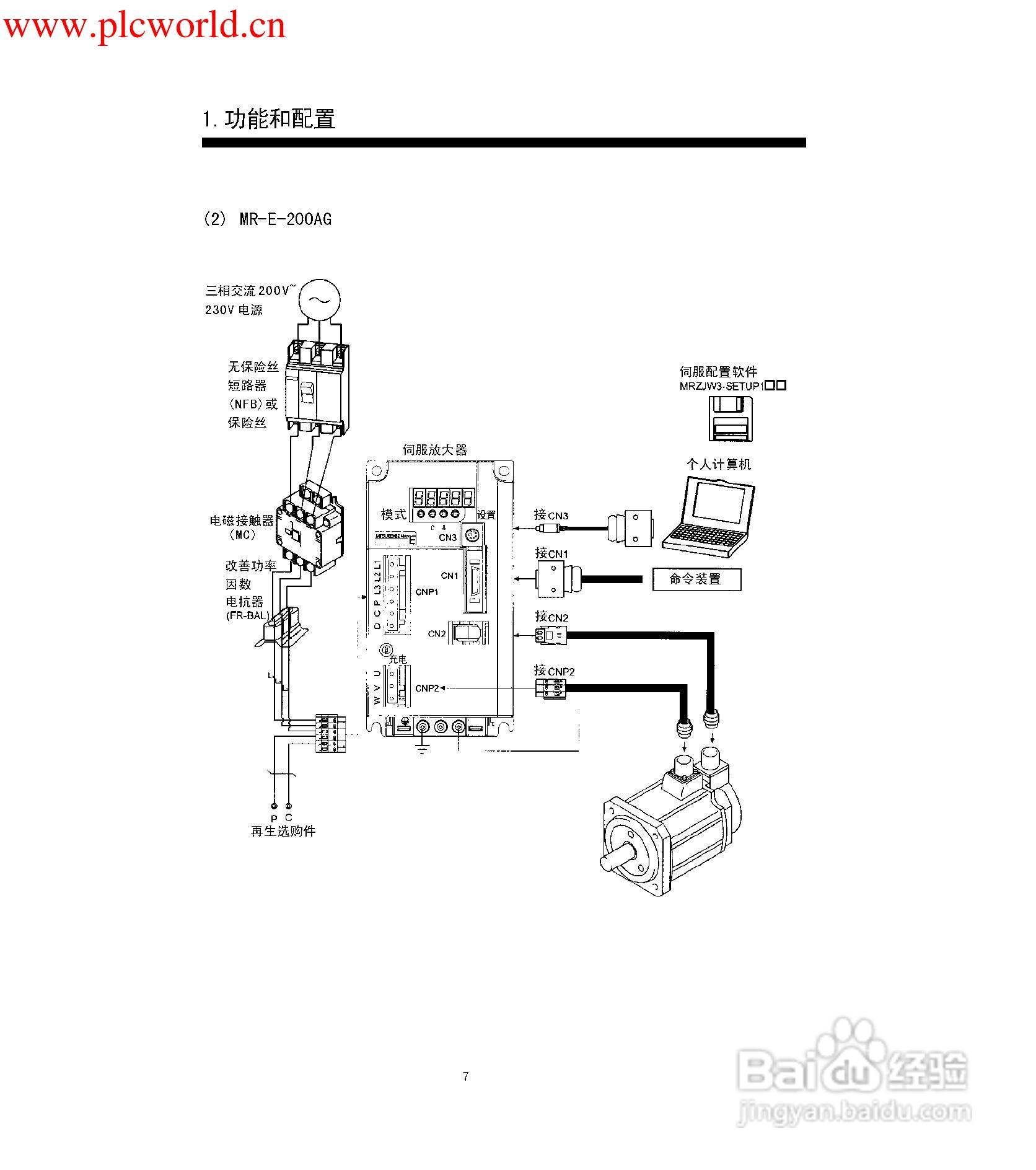 三菱伺服MR-MR-E-AG伺服放大器使用手册:[2]