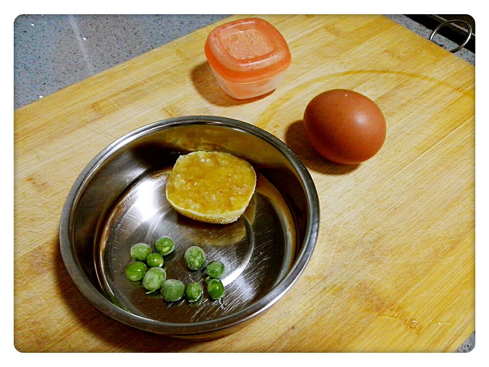 教你做宝宝最爱之虾蓉蛋黄泥,好吃极了