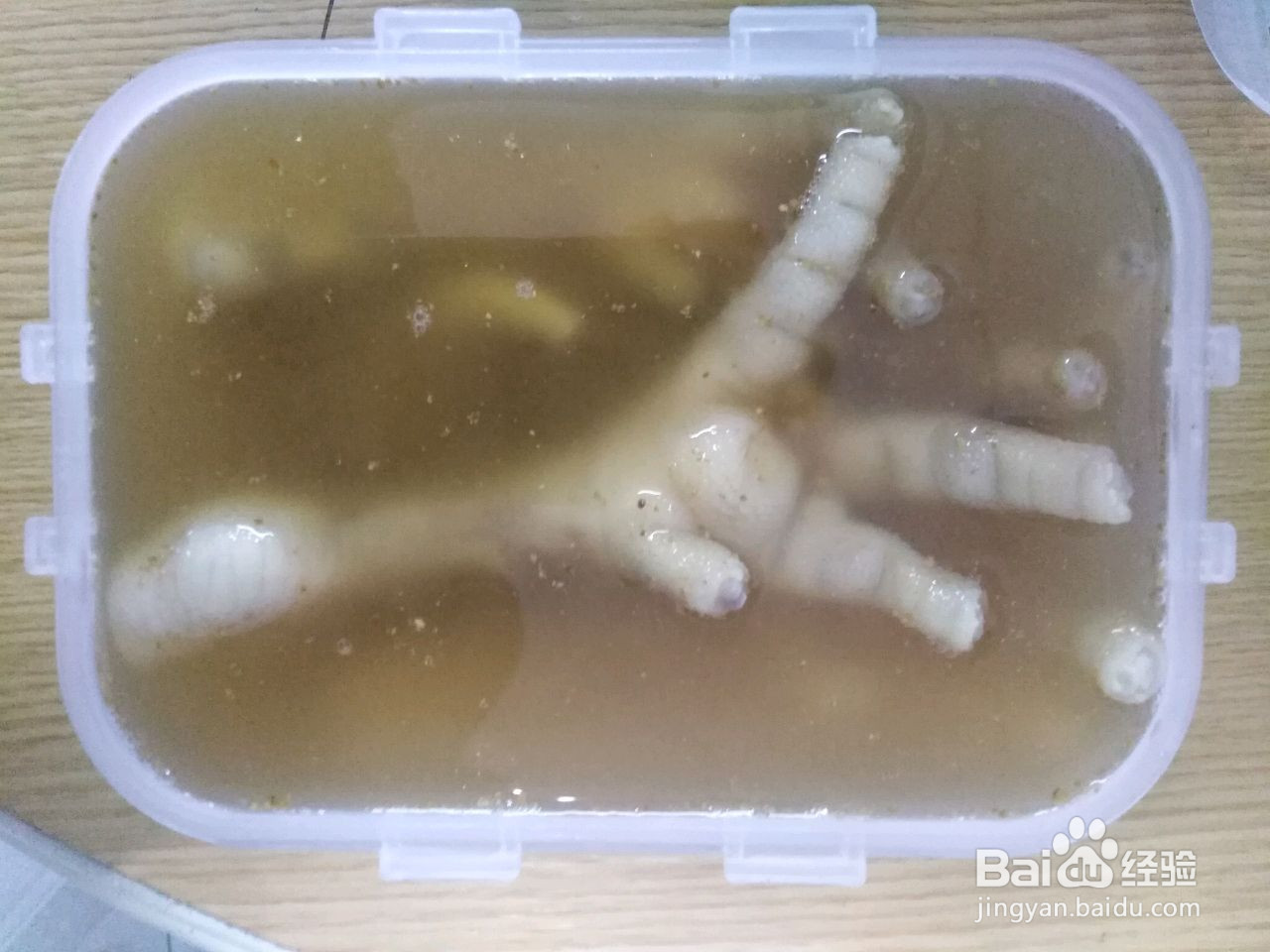 沙姜鸡脚的做法