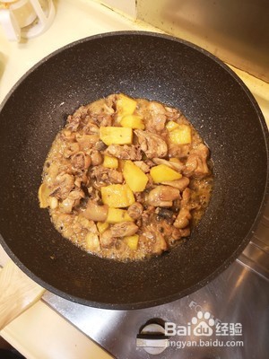 好吃的菠萝炒鸡