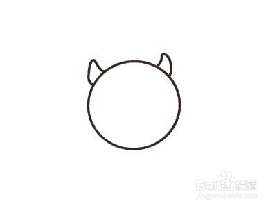 万圣节小恶魔怎么画