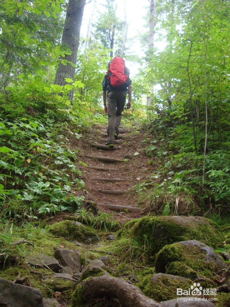 徒步爱好者的旅游圣地之一苏必利尔步道