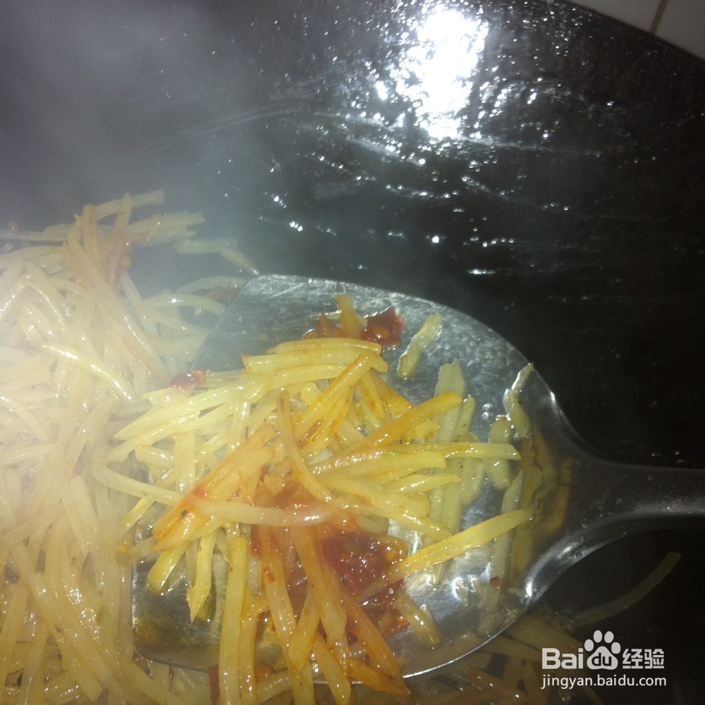 两个人的小日子：[18]不一样的土豆丝