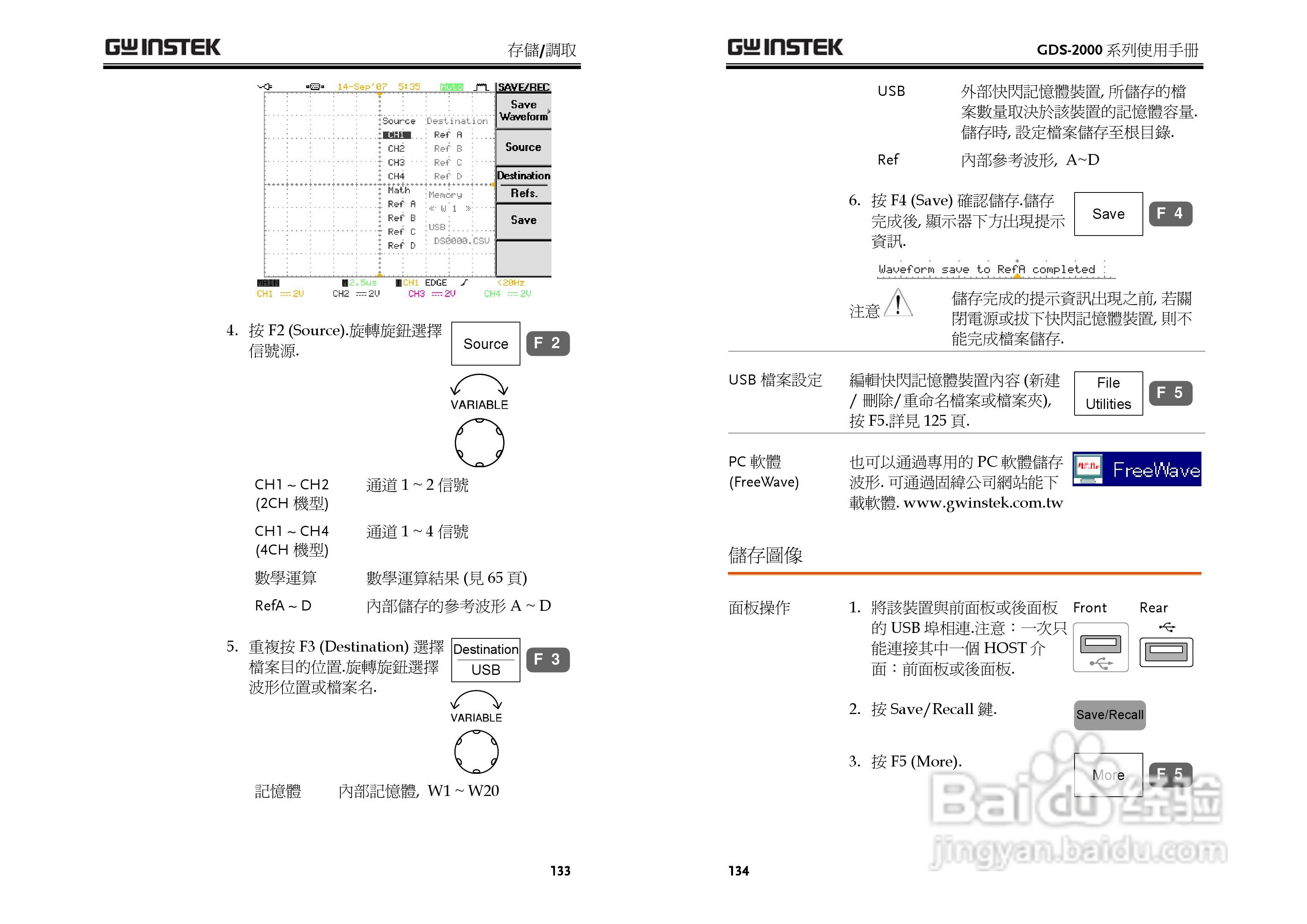 GDS-800 Series数字示波器使用说明书:[7]
