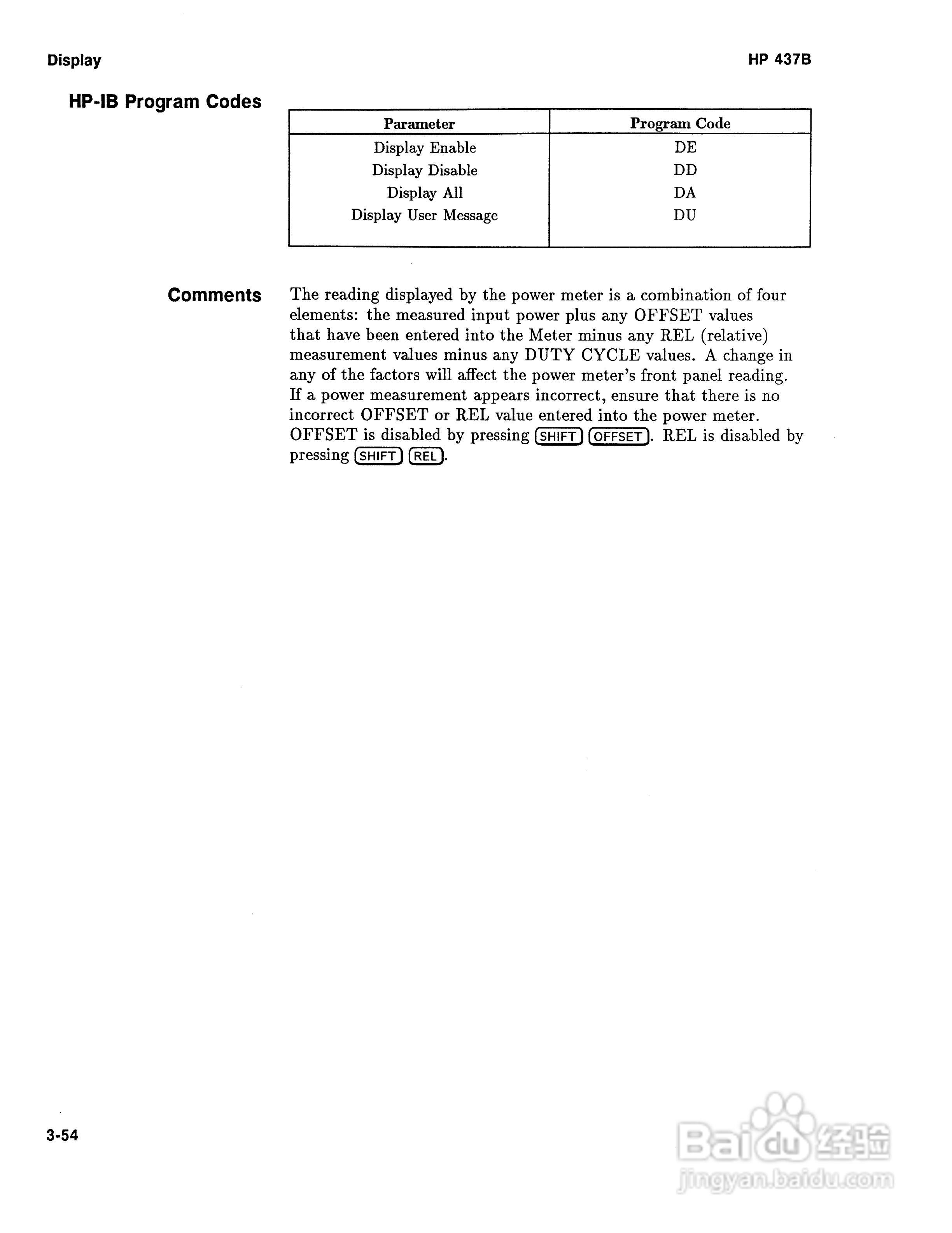 HP-437B功率计说明书:[9]