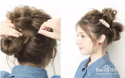 如何扎一款简单好看的发型？
