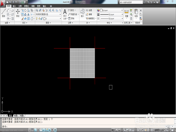 CAD如何通过框图计算出图形面积