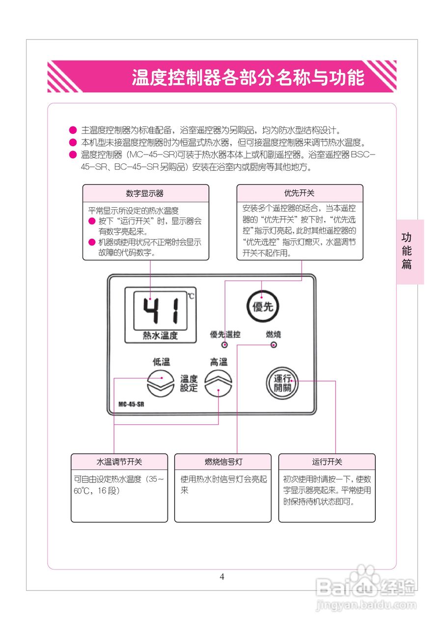 林内热水器JSQ32-A型使用说明:[1]