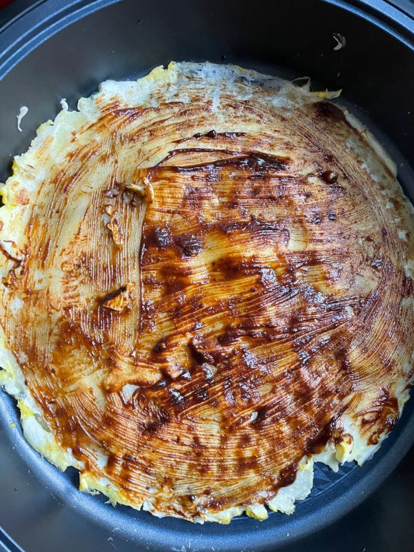 超级简单的老式煎饼果子