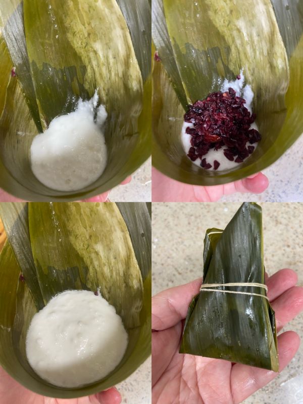 蔓越莓西米水晶粽