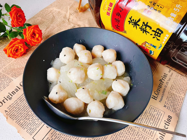 外婆乡鱼丸葱冬瓜