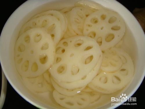 制作香煎藕片