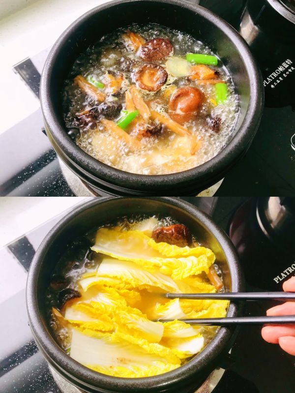 鲜汤海参杂蔬锅