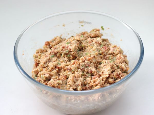 香炸萝卜豆腐丸子