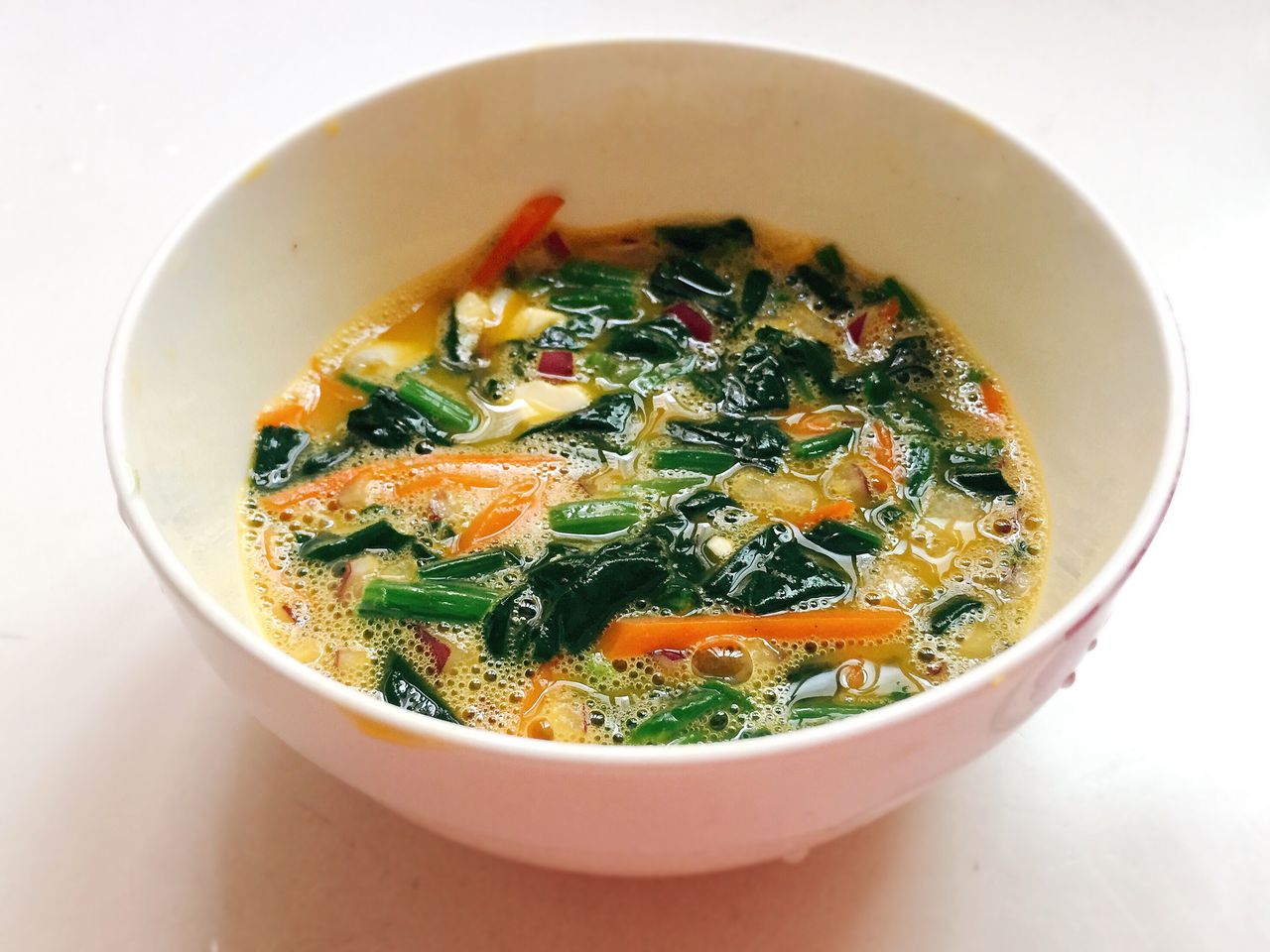 好吃的肉松菠菜蛋饼 快来学吧 好吃又简单