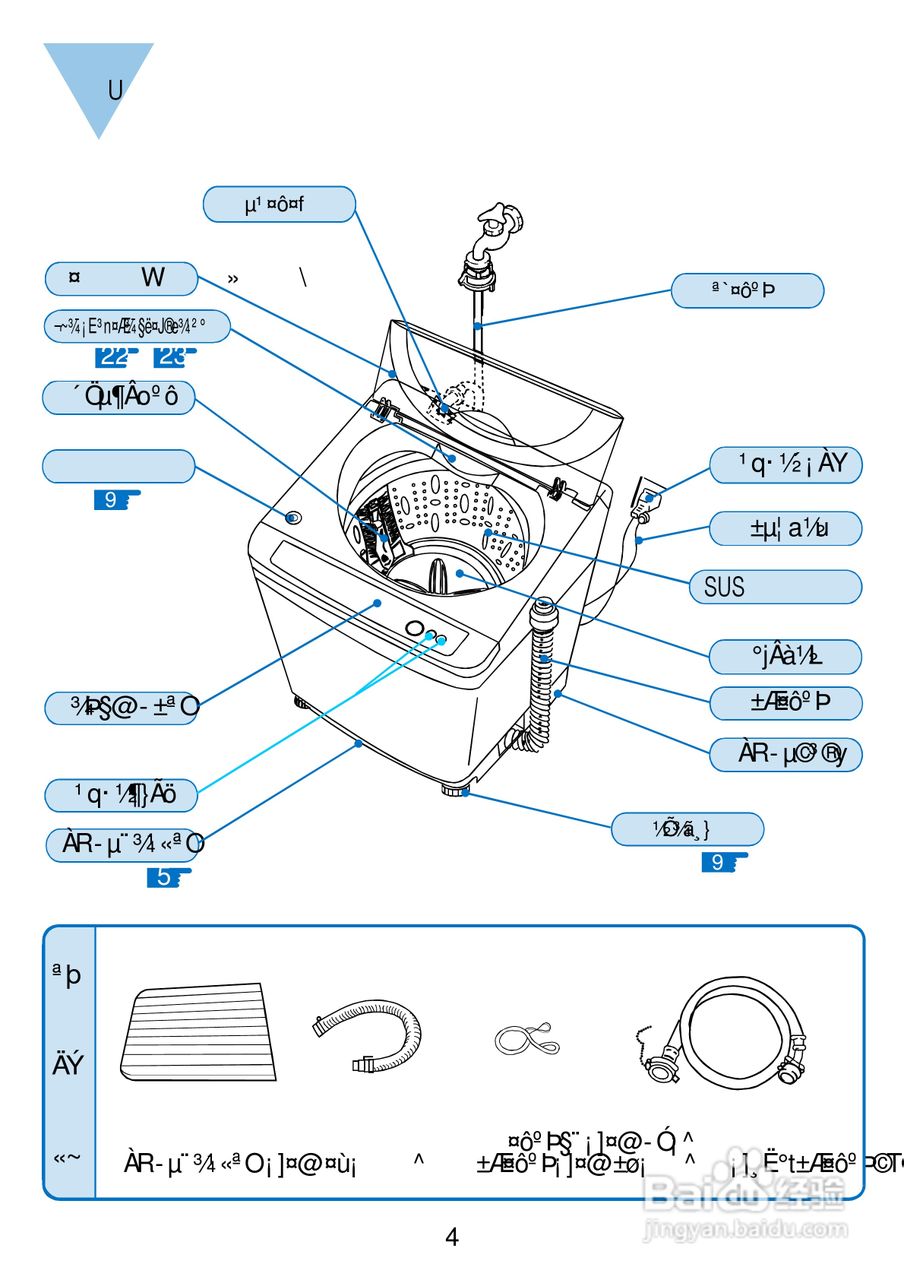 全自动洗衣机用法步骤图片