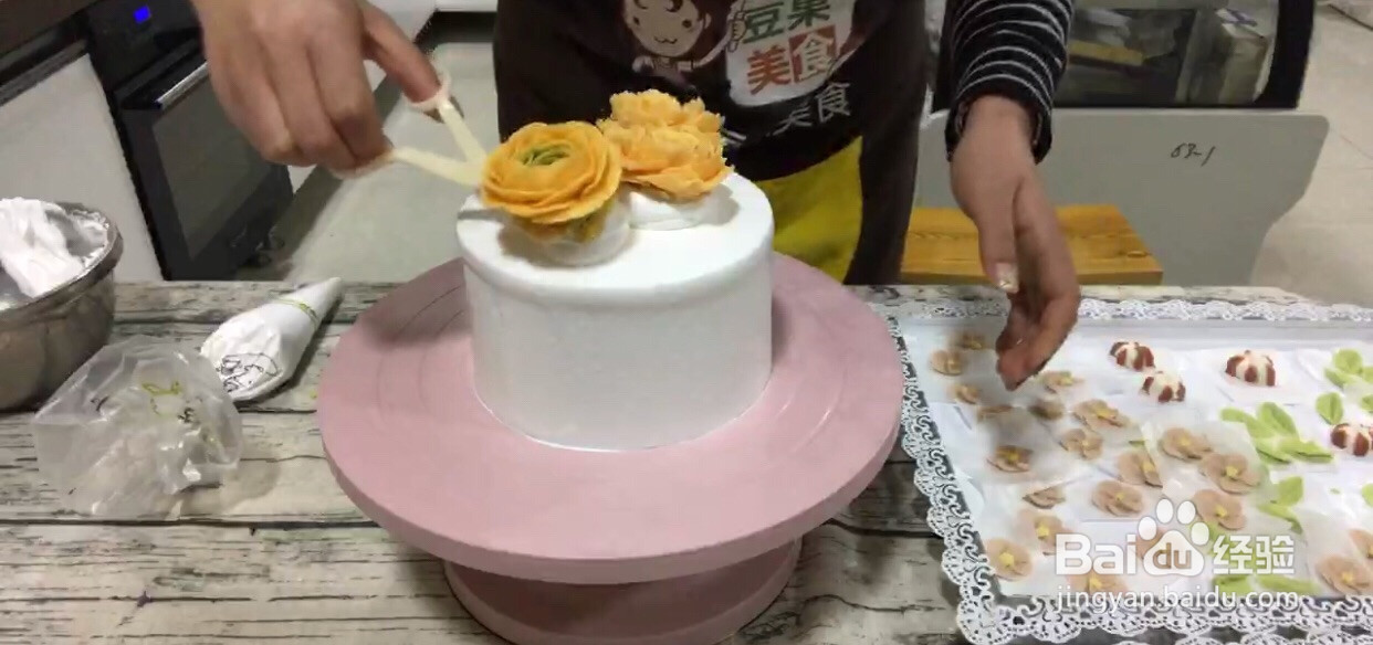 裱花蛋糕的做法