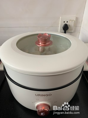 青椒火腿蒸包子