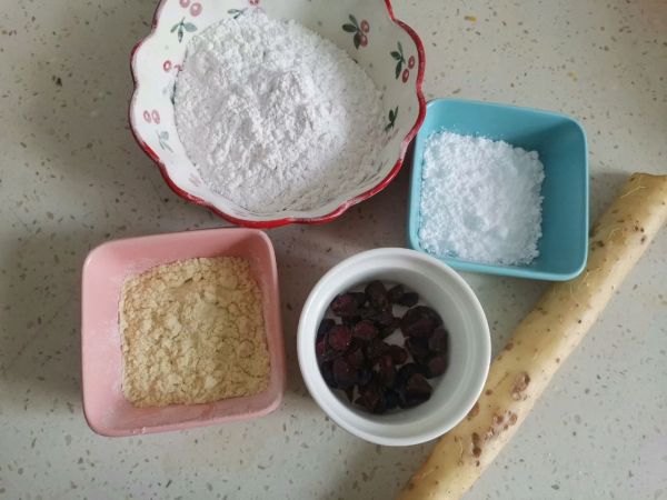 蔓越莓山药小饼