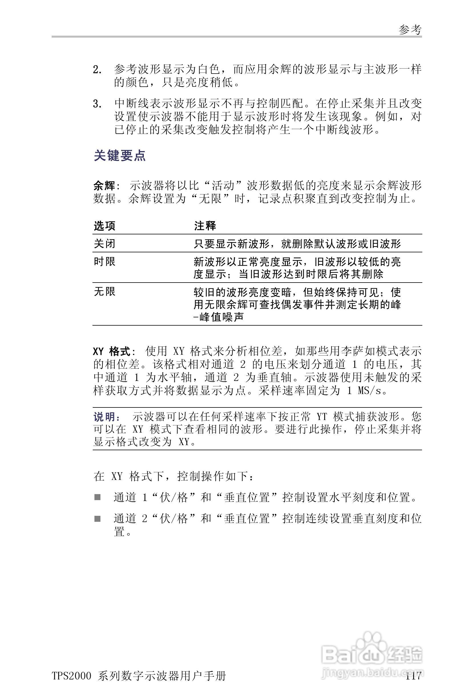 泰克TPS2024数字存储示波器用户手册:[15]