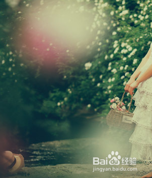 蔷薇花人像的拍摄技巧