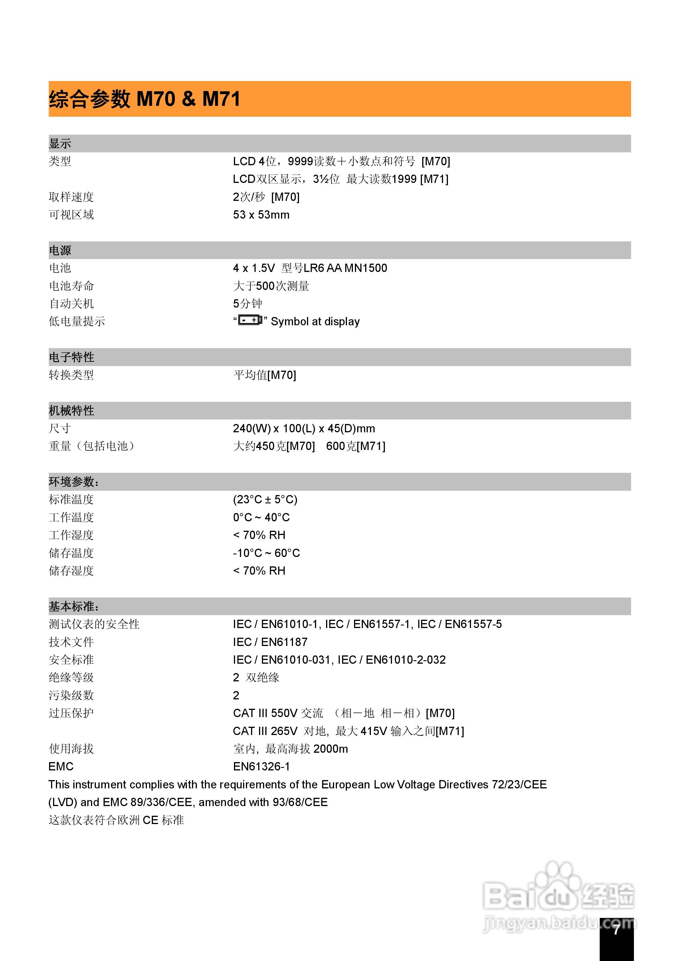 创意通HTM70系列通用多功能电力安装安全测试系列仪表:[1]