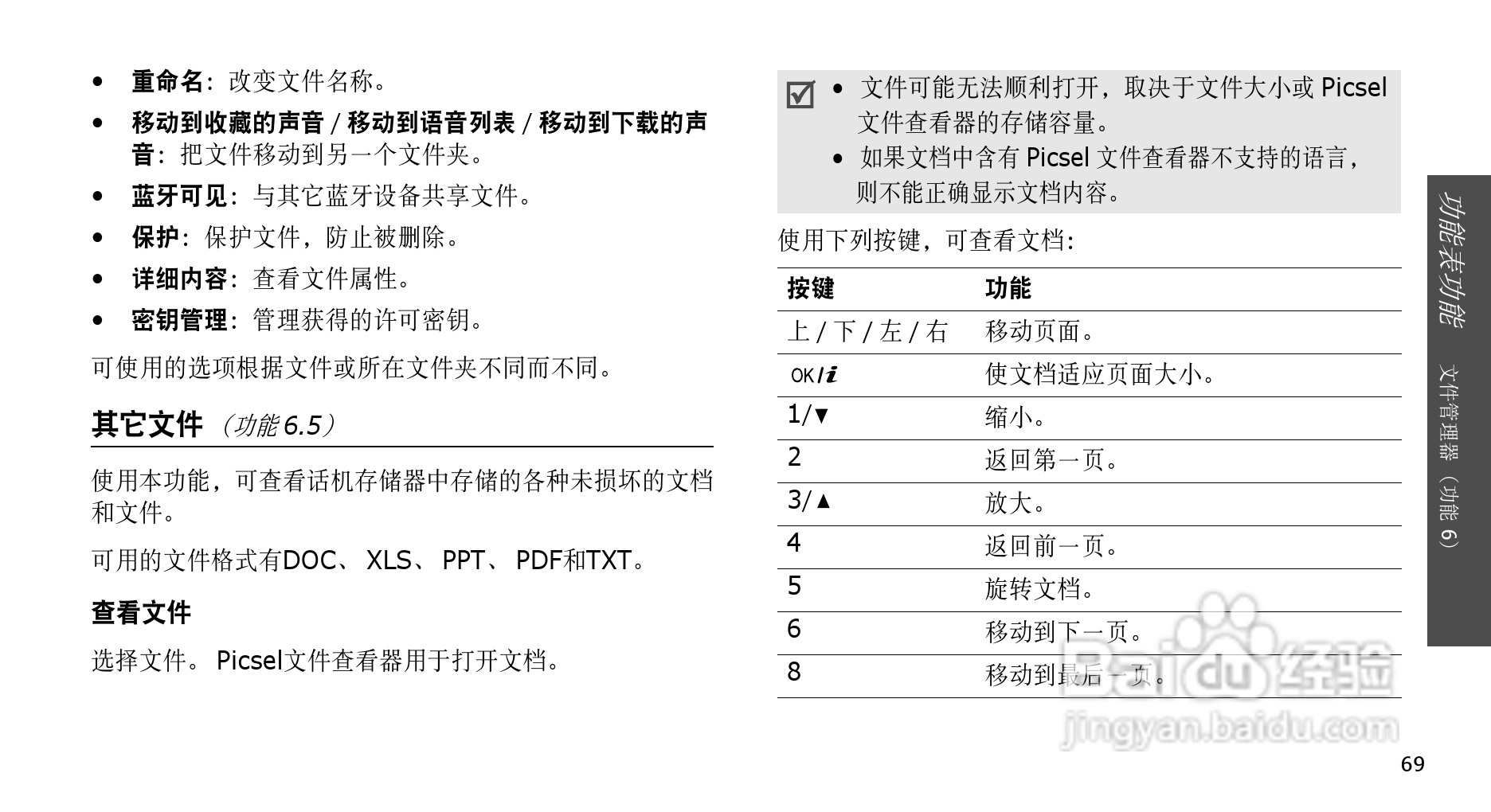 三星SGH-D808手机使用说明书:[8]