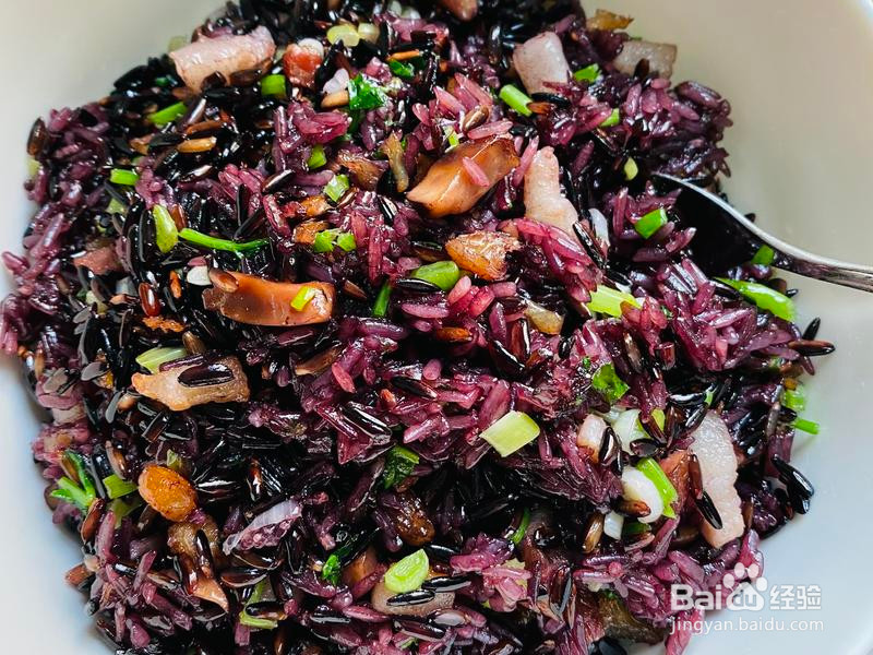 土豪版黑白糯米酿油豆腐的做法