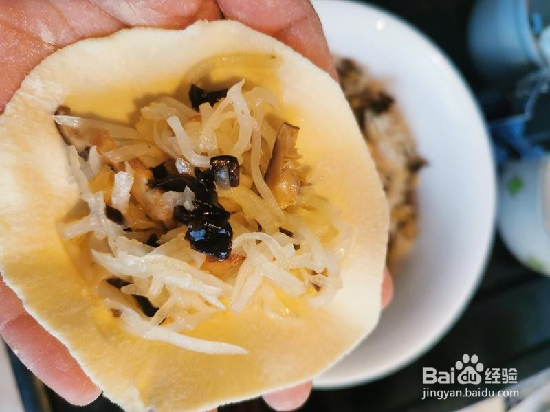 素馅萝卜丝的做法