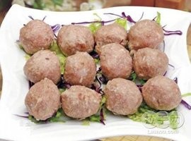 荸荠丸子的做法大全