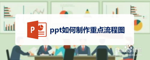 ppt如何制作重点流程图