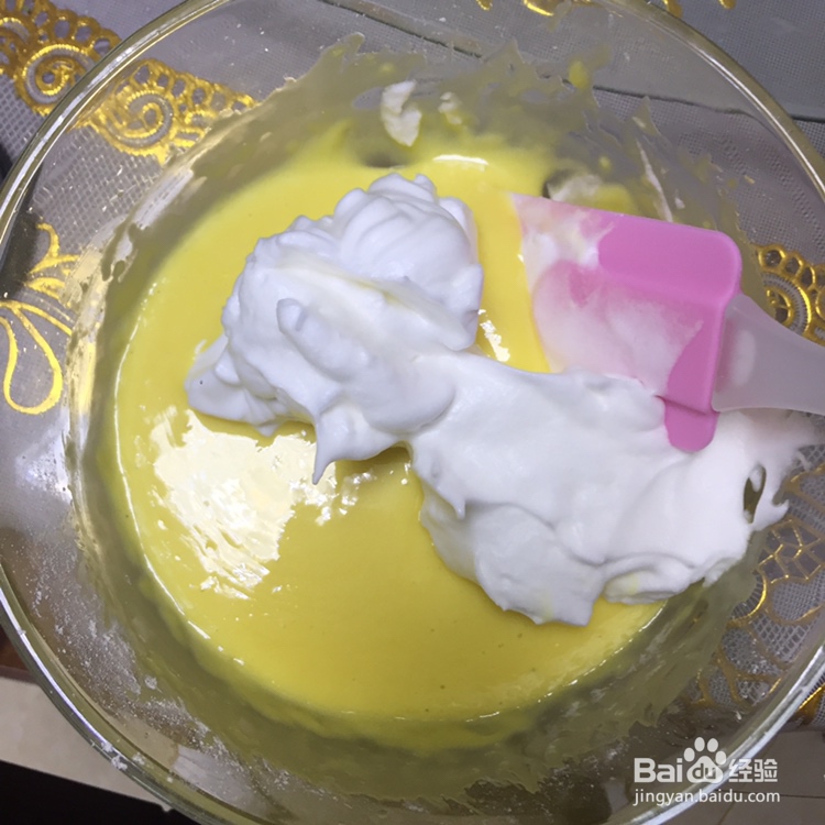 6寸斑马纹可可戚风蛋糕的制作方法!