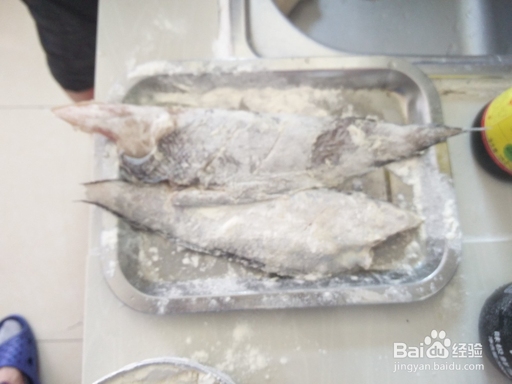 香喷喷的红烧比目鱼