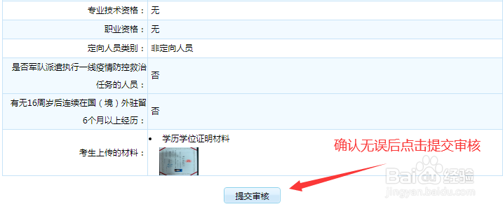 2020年军队文职考试报名流程