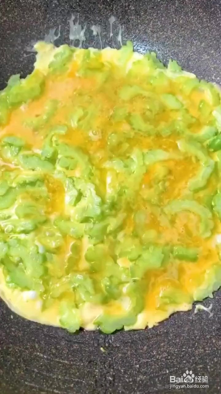 如何制作苦瓜煎蛋